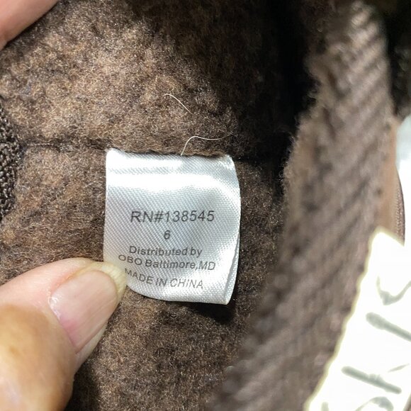 EUC~ESKIES Booties~Brown sz 6 - Picture 9 of 11
